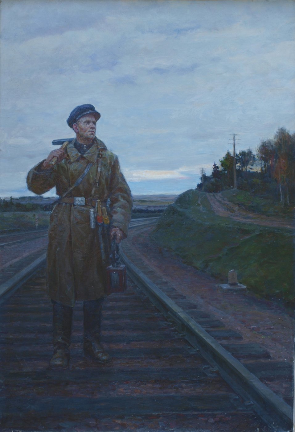 «Пуцявы абходчык», Я.М.Ціхановіч. Мастацкая галерэя, г. Полацк. 2024 г.