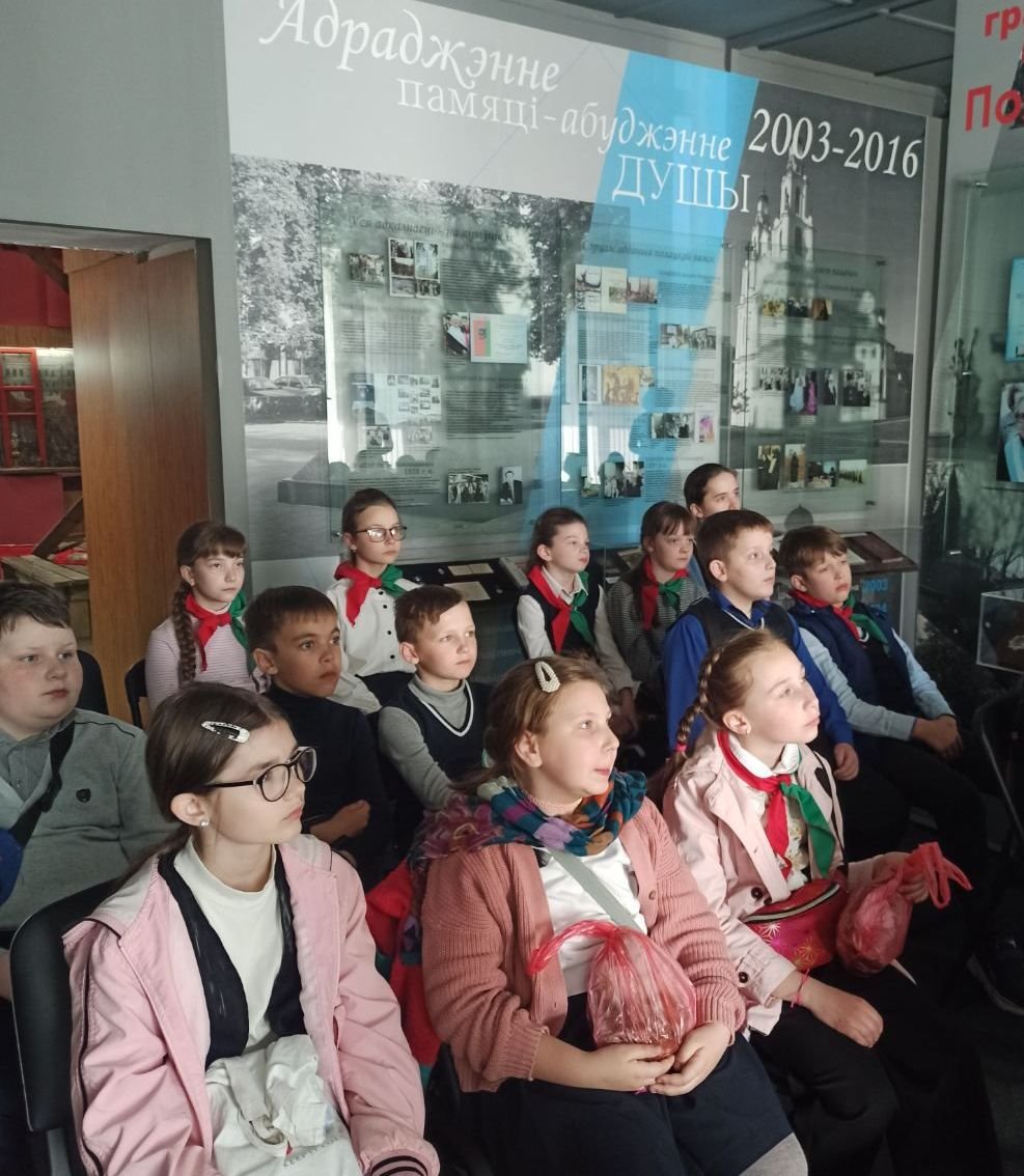 Музейна-педагагічныя заняткт ў Краязнаўчым музеі. Полацк, 2024 г.